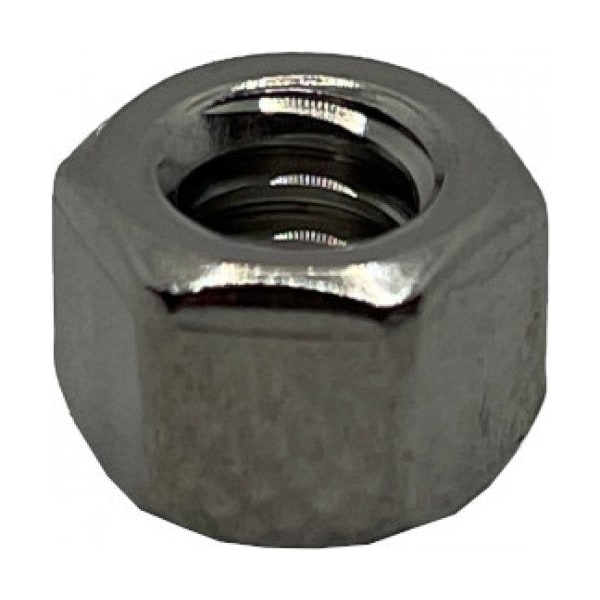100 Pack #12-24 Stainless Steel Hex Nuts | Machine Screw Nuts, Right Hand Thread